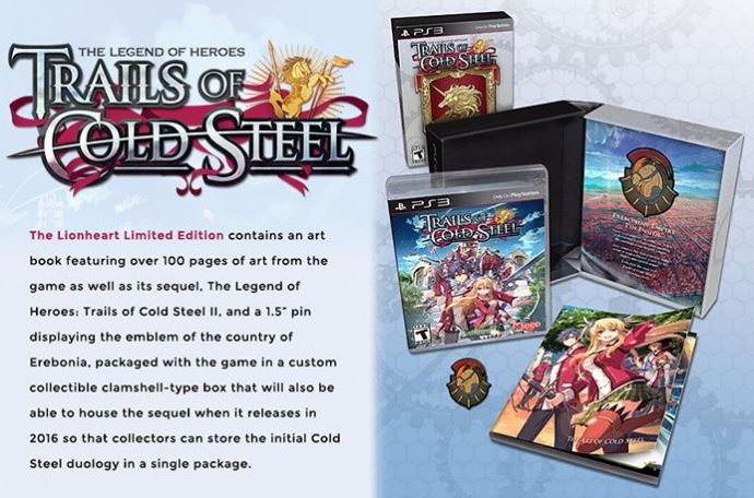 The Legend Of Heroes: Trails Of Cold Steel Lionheart Edition 